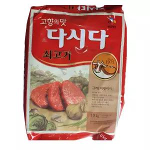 CJ 백설 쇠고기 다시다 10kg