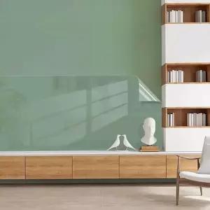 방수 벽면 시트 투명 시트지 필름지 주방 벽면 시트 보호 인테리어 무점착 벽지