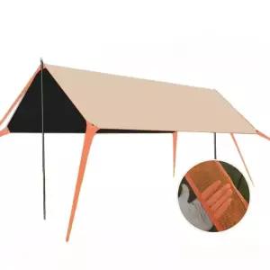 6미터 대형 캐노피 그늘 방수 천막 옥스포드 대형캐노피 캠핑 타프 햇빛가리개