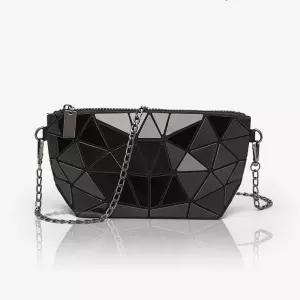 자라 프리즘 패턴 블랙 미니 크로스백 ss2206