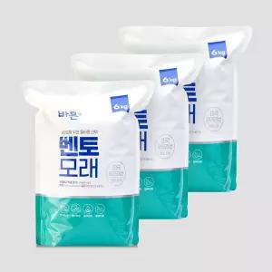 [3개세트] 바른 벤토나이트 고양이 모래 6kg