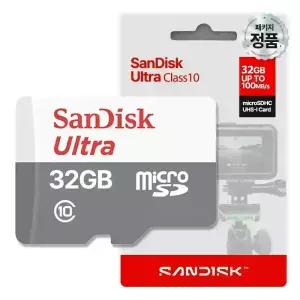 샌디스크 Ultra microSDHC UHS-I Card 32GB (QUNR) (Class10)