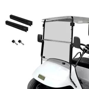 EZGO 골프 카트 윈드실드 TXT 2014+ 및 프리덤 투명 접이식 UV 보호 충격 방지 아크릴 308640