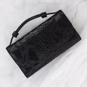 크로스 미니 소지품 핸드백 여성 블랙 손가방