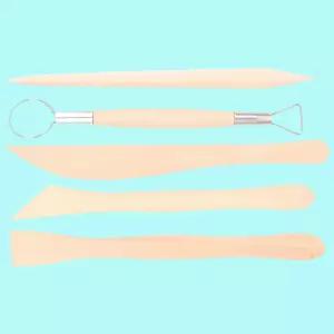 지점토칼 5P 세트 찰흙주걱 찰흙칼 지점토 찰흙 도구