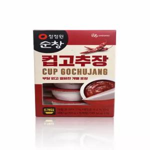 청정원 순창 컵고추장 50g 6개