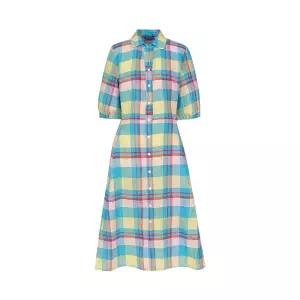 [올리비아하슬러]올리비아하슬러 체크 셔츠 원피스_OHEMOP107