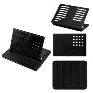 ( )차량용 다용도 겔패드 핸드폰 거치대 360도 회전식 만능 대시보드 가정용 하이패스 GPS