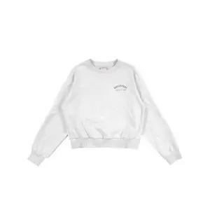 [디스커버리] 여성 크롭 트레이닝 맨투맨 티셔츠 DWTR42041-MGL