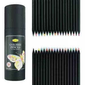 36색 블랙우드 색연필/미술/만화/그리기/연습/준비물/수업/채점/다용도/색칠놀이/어린이선물