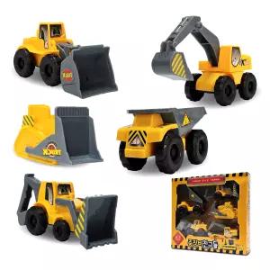 중장비 친구들 트럭 포크레인 불도저 중장비 자동차 장난감 세트 완구