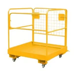 접이식 지게차 케이지 화물 고소 플랫폼 외벽공사 가드 고지대 난간 시공 작업대 고소작업
