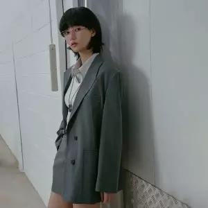 [LAP](강남점)[리오더입고]투버튼 박시 자켓 AS1WJ262