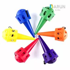 캐치콘 캐치컵 6개 세트 체육 용품 스포츠 용기 훈련 도구 경기 장비 운동 피지 컬