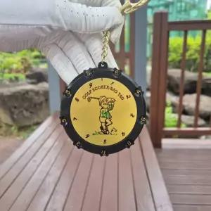 골프 타수 계산기 18홀 스코어 기록 라운딩 필드 용품 - 측정기, 카운터, 점수