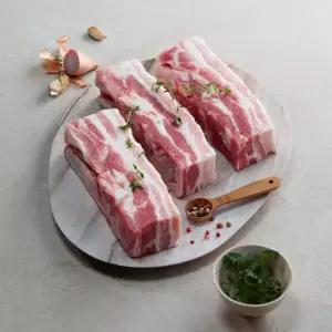 한돈 냉장 돼지고기 삼겹살 오겹살 구이용 수육용 숯불용 500g