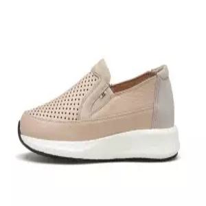 [제옥스][제옥스] (비제바노) W9SE0443S41VG 경량  미끄럼방지  볼편안한  여성 슬립온  굽(3CM) (P0037625