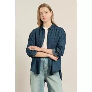 [BCBG](대구신세계)올앤선드리 POCKET데님 BL(A5F8B456)