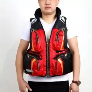 구명조끼 낚시 조끼 다포켓조끼 수영조끼 레드 MRB11176888 마롱방