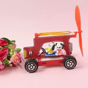 정인아트 조립식 미니어처 고무동력 지프자동차 (2개입) / 만들기 재료 / 부자재