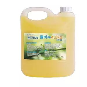 물비누 HR100 4.2kg 1박스 4개입핸드워시손세정제핸드클리너물비누리필리필용물비누화장실용