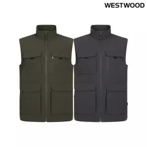 [대구백화점] [웨스트우드]멀티포켓 남성 2L 방풍 베스트(WP1MTVT603)