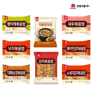 천일식품 볶음밥 250g x 10봉 골라담기 (햄야채/새우/김치/낙지 등)