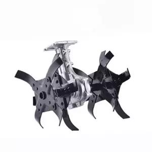 농작물 관리기 다용도 밭갈이 농기계 농업용 로타리기 논밭 잡초제거기 예초기 부착형 김매기 고르는