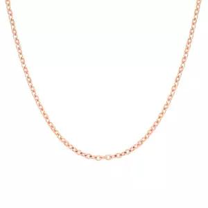 14K 심플 3푼 함마링 체인 목걸이 NPN25316