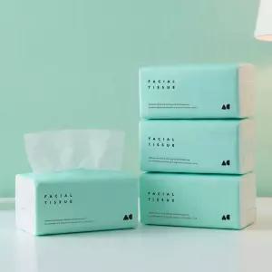 올챌린지 천연펄프 팝업 미용티슈 민트그린 300매 12개입