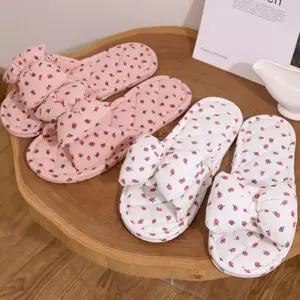 실내 홈 슬리퍼 사무실 거실 병원 천 화편한 면슬리퍼 신발 커플화 다용도