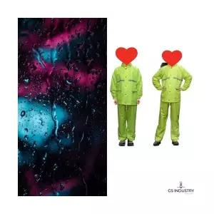 우의 PVC코팅 상하 형광 투피스우의_684406