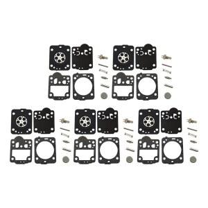 호환 435 435E 235 236 240 JONSERED CS2234 CS2238 전기 ZAMA RB 149 세트 기화기 다이어프램 재구성 수리 키트