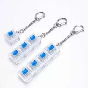 투명 키보드 청축 키캡 클릭커 부자재