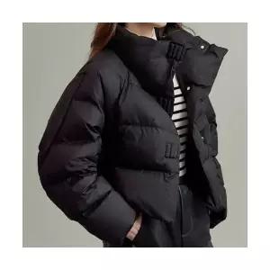 빵빵한점퍼 볼륨 빵빵한 겨울 아우터 숏패딩 점퍼 여성 하이넥_684406