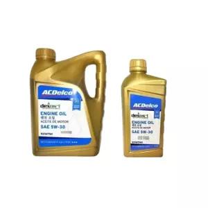 GM쉐보레 덱소스1 gen3 엔진오일 5W30 4.8L P93747740+7741