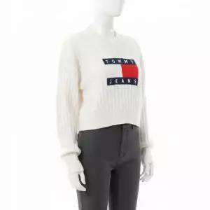 타미진스 V넥 센터 플래그 니트 스웨터 DW18528-YBH