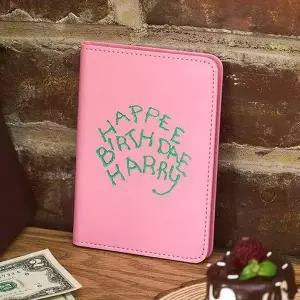 [하프클럽/]해리포터 포켓 여권 케이스 해피버스데이 1P 해외여행