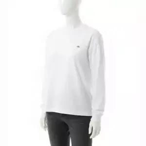 단톤 DANTON 25FW 플레인 롱 슬리브 긴팔 티셔츠 화이트 DTC0269-TCB