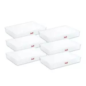 교구 정리함 투명 보관함 6개 세트 소품함 아이방수납통 장난감수납함