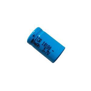 10180 리튬 이온 배터리, 80MAH 충전식 리튬 배터리, ICR10180 리튬 배터리, 전동 칫솔 배터리, 3.7V
