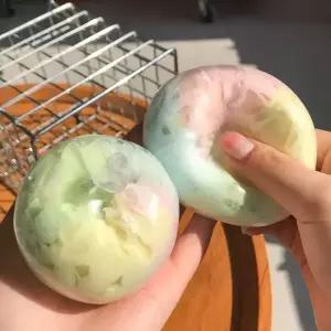 솜사탕 왁뿌볼 왁스 뿌시기 말랑이 2세대 슬랑이 슬라임 마시멜로우