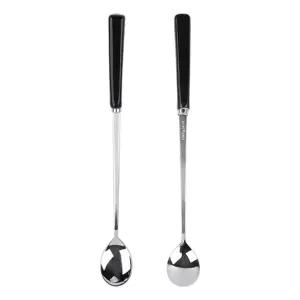 (블랙) 디저트 커피 카페 티스푼 모던 롱스푼/티포크/롱티스푼/스푼/요거트/수저/꿀스푼/차스푼/요플레