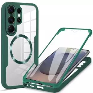 갤럭시S26 S26플러스 S26울트라 풀커버 맥세이프 양면 액정보호 투명 핸드폰 케이스