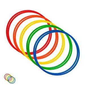 뱃살훌라후프 스마트 지압 뱃살 실내 훌라후프 전신운동기구 뉴 액션후프 50cm 총10개세트