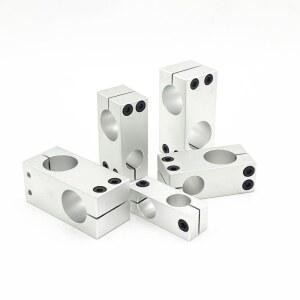 1PCS 커넥터 기둥 크로스 직경 블록 감소 클램프 고정 광축 동일한 스크류 인코더 샤프트