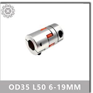 CNC 플럼 클램프 커플링 OD35 19MM 커넥터 모터 L50MM 인코더 커플러 샤프트