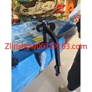 조절 가능한 카약 어군탐지기 홀더 스윙 딥스파이어 마운트 1인용 트랜스듀서 마운팅 플레이트