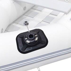 PVC 풍선 보트 낚시대 홀더 마운트 카약 서핑 보드 전자 해결사 어군 탐지기 GPS 표면 패드