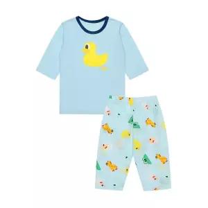 [팬콧키즈] 팝덕 인견 7부내의(BABY BLUE)